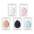 thumbnail image 2 of Bunblic 3x5x Finger Powder Puff, Puff, Face Eyes Makeup Pads, Blending Sponge, Makeup Sponge for Cream Foundation Concealer Eye Shadow , Random With Bag, 3 3 Pcs, 2 of 8