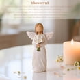 thumbnail image 7 of Guardian Angel Daisy Figurine, Home Decor Emotional Gift for Memorial & New Beginnings, Congratulations Gifts for Women Retirement, New Job, Promotion, 7 of 7