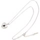 thumbnail image 3 of Collar con colgante de corazón con texto "Te amo en 100 idiomas" para mujer, 3 of 6