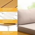 thumbnail image 4 of Dextrus 6-Piece Aluminum Patio Furniture Set, Create Stylish Outdoor Lounging Spaces with Comfort and Durability for Backyard Poolside, and Porch, Beige, 4 of 5