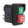 thumbnail image 2 of Interruptor de Parada de Emergencia - Interruptor Seguro A Prueba de Agua KJD17Interruptor Electromagnético Interruptor de Protección del Motor 6 Pines 250V 16A, 2 of 5