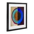 thumbnail image 2 of Stupell Industries Modern Nautical Split Circle Black Framed Print Under Glass, 13 x 13, by Matthew Finger, 2 of 8