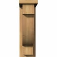 thumbnail image 2 of 5 1/2"W x 14"D x 18"H Alpine Smooth Corbel w/Backplate, Western Red Cedar, 2 of 9