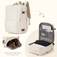 thumbnail image 5 of Mochila Para Laptop Viaje Con Gran Capacidad BEIGE, 5 of 5