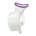 thumbnail image 1 of Urinario femenino a prueba de fugas, embudo con asa, botella portátil para orinar, ideal para hospitales, campamentos, diabetes, personas mayores y, 1 of 8