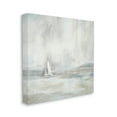thumbnail image 3 of Stupell Industries Abstract Sailboat Drifting Ocean Waves Beige Neutrals Canvas Wall Art, 36 x 36, Design by Daniel Sproul, 3 of 7