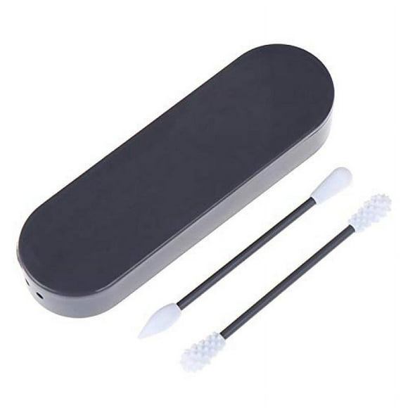 Silicone Cotton Swabs Stick Reusable Portable and Cleanable Ear Q-tip Rough Friction Cotton Swabs