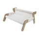 thumbnail image 3 of Sofá cama elevado para gatos, sillón elevado para gatitos, ligero, resistente y cómodo. Blanco, 3 of 9