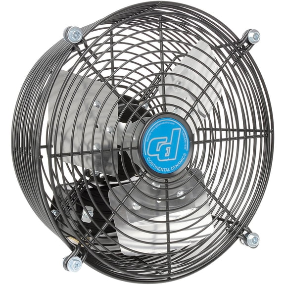 Continental Dynamics 10"" Direct Drive Exhaust Fan 3 Speed 1500 CFM 1/30 HP