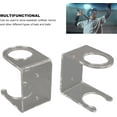 thumbnail image 3 of XYCCA Baseball Bat Wall Stand Stylish Acrylic Display Shelf Rack for Home Stadium Office Collection, 2PCS for Baseball Enthusiasts (Transparent)-0630, 3 of 5