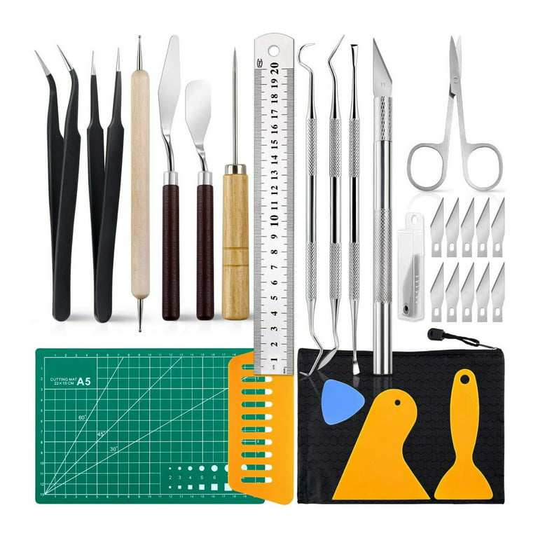 NEOACT 30 PCS Precision Craft Weeding Tools for Weeding Vinyl, DIY Art Work  Cutting, Hobby, Scrapbook,Sewing.