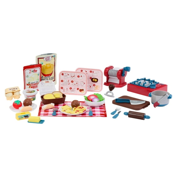 Little Tikes Creative Chefs Italian Restaurant Kit with Make-It Mix Play Sand, Ages 3 