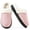 Pink, variant on CHICVOMEY Womens Fuzzy Moccasin Slippers Memory Foam Soft Fluffy Winter House Slipper Warm Bedroom House Shoes