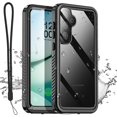 thumbnail image 1 of baomifa-for Samsung Galaxy S25 Case Waterproof, Clear Water Proof Shockproof Dustproof Snowproof Full Body Rugged Transparent Underwater Phone Case for Galaxy S25 Built-in Screen Protector, 1 of 4