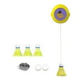 thumbnail image 1 of Indoor Badminton Trainer Self Training Tool with Badminton Aid Equipment So, 1 of 1