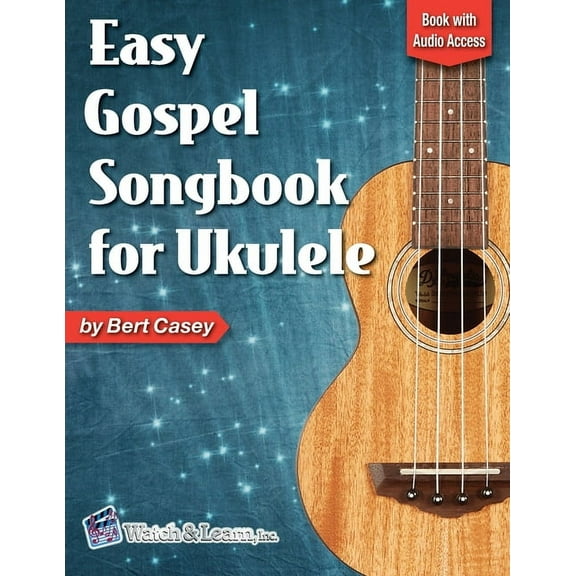 Easy Gospel Songbook for Ukulele Book with Online Audio Access, (Paperback)