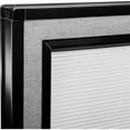 thumbnail image 3 of 60-1/4"W x 72"H Office Partition Panel with Partial Window, Gray, 3 of 6