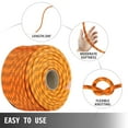 thumbnail image 4 of STAWAY 7/16" Double Braid Polyester Rope 200ft - 8400lb Breaking Strength, Durable, Lightweight, Ideal for Gardening, Marine, and Outdoor Use, 4 of 8