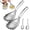 2-A, variant on Multifunction Cooking Spoon, 5-in-1 Stainless Steel Cooking Spoon with Garlic Grinder, Egg Separator, Strainer & Bottle Opener