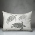 thumbnail image 3 of Creative Products Watercolor Sea Turtles 14x20 Spun Poly Pillow, 3 of 3