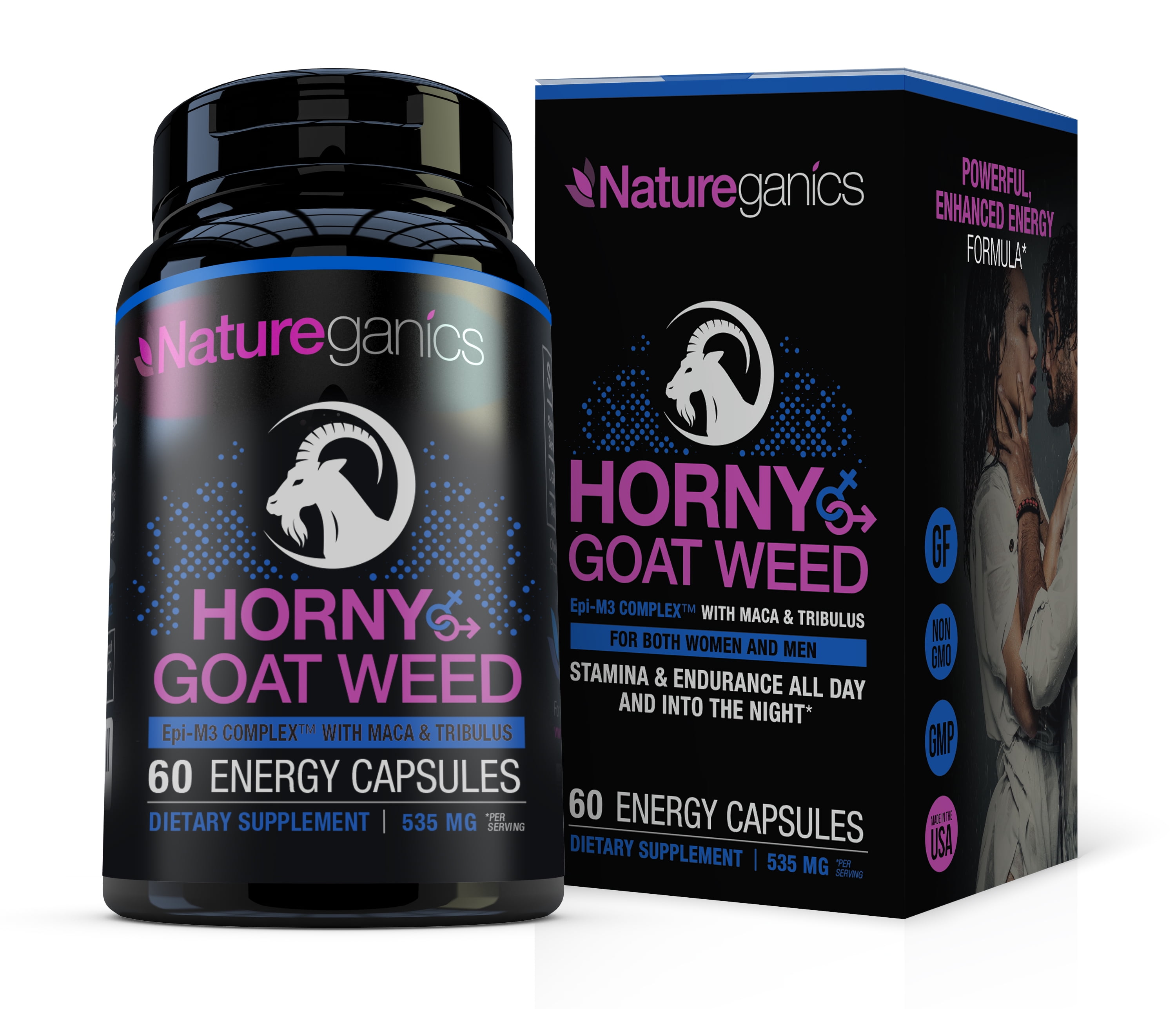 Natureganics Horny Goat Weed with Maca and Tribulus will provide you with a...