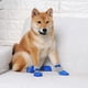 thumbnail image 5 of Calcetines antideslizantes para perros, botas impermeables para perros, zapatos de algodón para mascotas, protector de patas para interiores (azul) L, 5 of 5