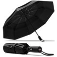thumbnail image 2 of Repel Umbrella Windproof Travel Umbrella - Wind Resistant, Small - Compact, Light, Automatic, Strong Steel Shaft, Mini, Folding and Portable - Backpack, Car, Purse Umbrellas for Rain - Men and Women, 2 of 2