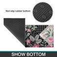 thumbnail image 6 of Pioneer Flower Floral Print Pattern Kitchen Rugs Sets Of 2,Anti Fatigue Kitchen Mat Rugs Non Slip Washable,Decorative Kitchen Floor Mats for Kitchen,Sink,Laundry,17"x30"+17"x47", 6 of 7