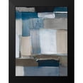 thumbnail image 2 of Loreth, Lanie 15x18 Black Modern Framed Museum Art Print Titled - Blue Taupe Light I, 2 of 5