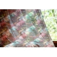 thumbnail image 2 of Abstract Tulle Curtains with Rod Pocket, Vibrant Rectangles Traditional Polka Dots Design Surrealism Inspired Geometric, Sheer Drape for Wedding Party 2 Panels, 7 Sizes, Multicolor, by Ambesonne, 2 of 3