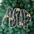thumbnail image 6 of XEAZON Christmas Bows Decorations for Xmas Tree, 12PCS Mini Ribbons Glitter Bow for Wreath, Xmas Tree Ornaments Pendant for Party Desktop Christmas Wreaths Gift Wrapping Supplies (Gold), 6 of 7