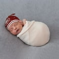 thumbnail image 5 of Sikiie Merry Christmas Baby Newborn Hats, Infant Knotted Baby Hat, Beanie Top Knot Caps for Baby Boys Girls, 5 of 5