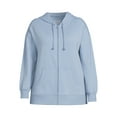 thumbnail image 4 of Terra & Sky Women's Plus Size Zip-Front Hoodie, 4 of 5