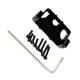 thumbnail image 1 of Soporte de dirección Servo Bewildely RCGOFOLLOW 1 pieza aleación de aluminio para 1/24 Axial, 1 of 6