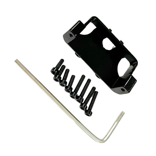 ZheElen RCGOFOLLOW Steering Servo Support RC Car Part Precision Servo Mount Bracket For 1/24 SCX24 Crawler RC Car Accessories Black