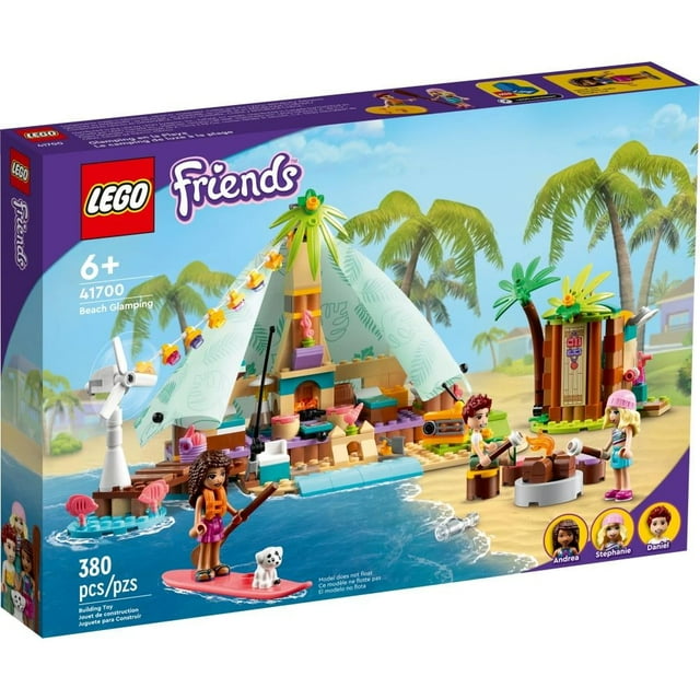 Set LEGO Friends Glamping en la Playa 41700