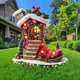 thumbnail image 4 of Adornos navideños, adornos navideños, regalos navideños, Navidad, botas navideñas, inserción de suelo para casa, jardín, pila, terraza, maceta, inserción de suelo para casa, tapón decorativo para suel, 4 of 9