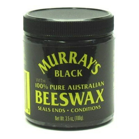 Murrays Black Beeswax 3.5 oz. Jar (3-Pack)