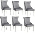 thumbnail image 1 of Chaises Stonefort grises (lot de 6) pour salle à manger (Silver Import), 1 of 6