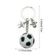 thumbnail image 3 of Llavero deportivo de pelota Fútbol Baloncesto Voleibol | Colgantes multicolores duraderos de PVC | Bandola, accesorios para mochilas | Detalles del metal temático | Regalo para eventos deportivos, 3 of 6
