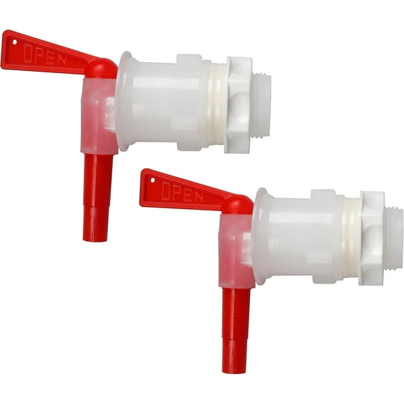 Homebrew Wine Making Essential, Beer Brewing Bottling Plastic Spigot, High Quality Durable Plastic Faucet With Nut Washers, Leak Proof Guarantee
