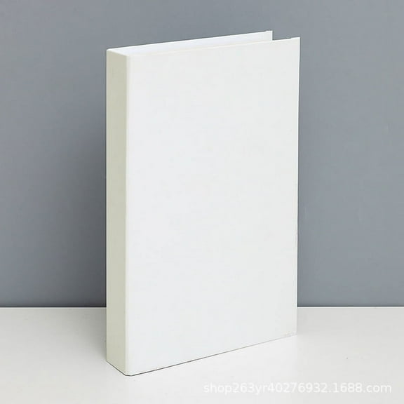 MRLESS 3pcs Decorative Faux Books Set for Living Room Tabletop Office Bookshelf Decor, Blank Stacked Book Decorations