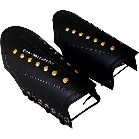 THOR INSTRUMENTS Leather Greek Armor Vambrace Collectible &ARM Guard Rustic Vintage Home Decor Gifts