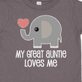 thumbnail image 4 of Inktastic Great Auntie Loves Me Elephant Boys or Girls Toddler T-Shirt, 4 of 5