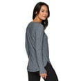 thumbnail image 5 of RBX Active Women's Super Soft Long Sleeve Yoga Tunic Top, 5 of 5