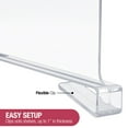 thumbnail image 4 of Sorbus Acrylic Shelf Dividers (6-Pack) - Organize Clothes, Linens, Purses for Closets, Cabinets, Bedroom, 4 of 7