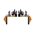 thumbnail image 3 of SDJMa 1 Pair Happy Halloween Door Frame Decoration, Halloween Gnome Pumpkin Witch Zombie Ghost Haunted House Door Corner Sign for Home Front Door Window Porch Decor Party Supplies, 3 of 8