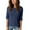 Navy, variant on Weardear Womens 3/4 Sleeve Lightweight Crochet Crewneck Sweater Loose Casual Knit Tunic Tops