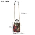 thumbnail image 2 of FORMRS Crossbody Bag for Women Quilted Travel Shoulder Cell Phone Purse with Chain Strap Handbag, Dark Tartan Pattern, 2 of 7