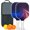 White-3, variant on Pickleball Paddles Set Of 2, Fiberglass Surface, Thunder, Speed Print, 4 Balls & Bag